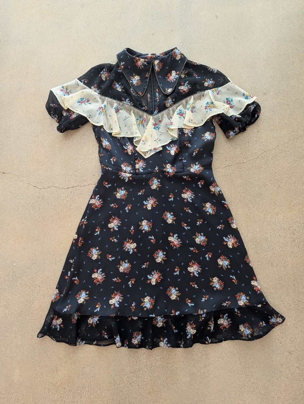 TopShop Rodeo Frill Western Dress - Picture 5 of 9